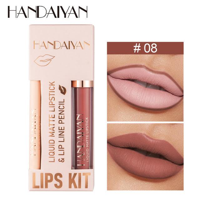 Kit Handaiyan – Matte Lipstick and Lip Liner