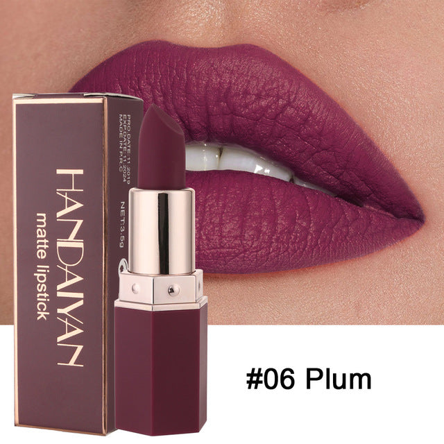 Waterproof Matte Lipstick by Handaiyan