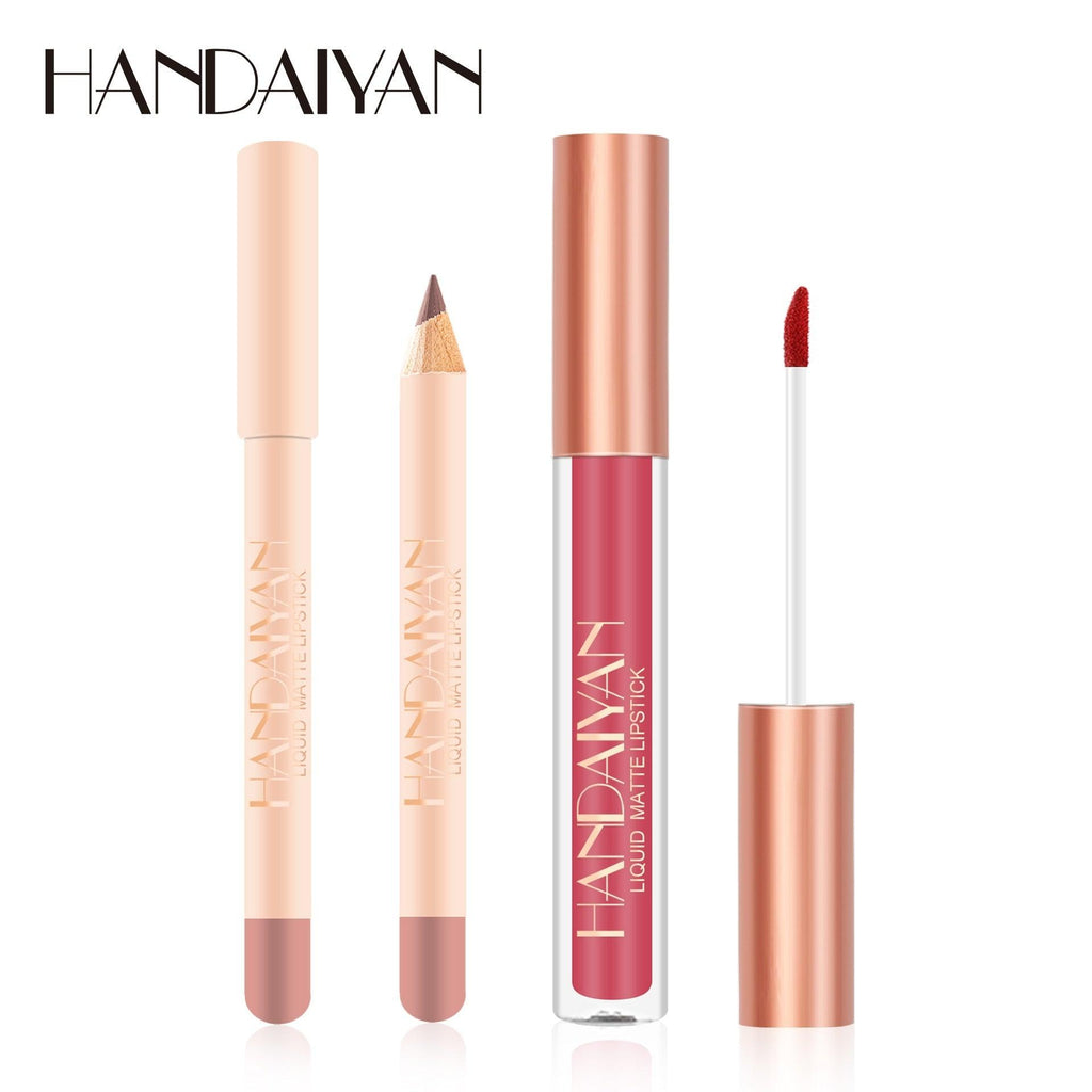 Kit Handaiyan – Matte Lipstick and Lip Liner