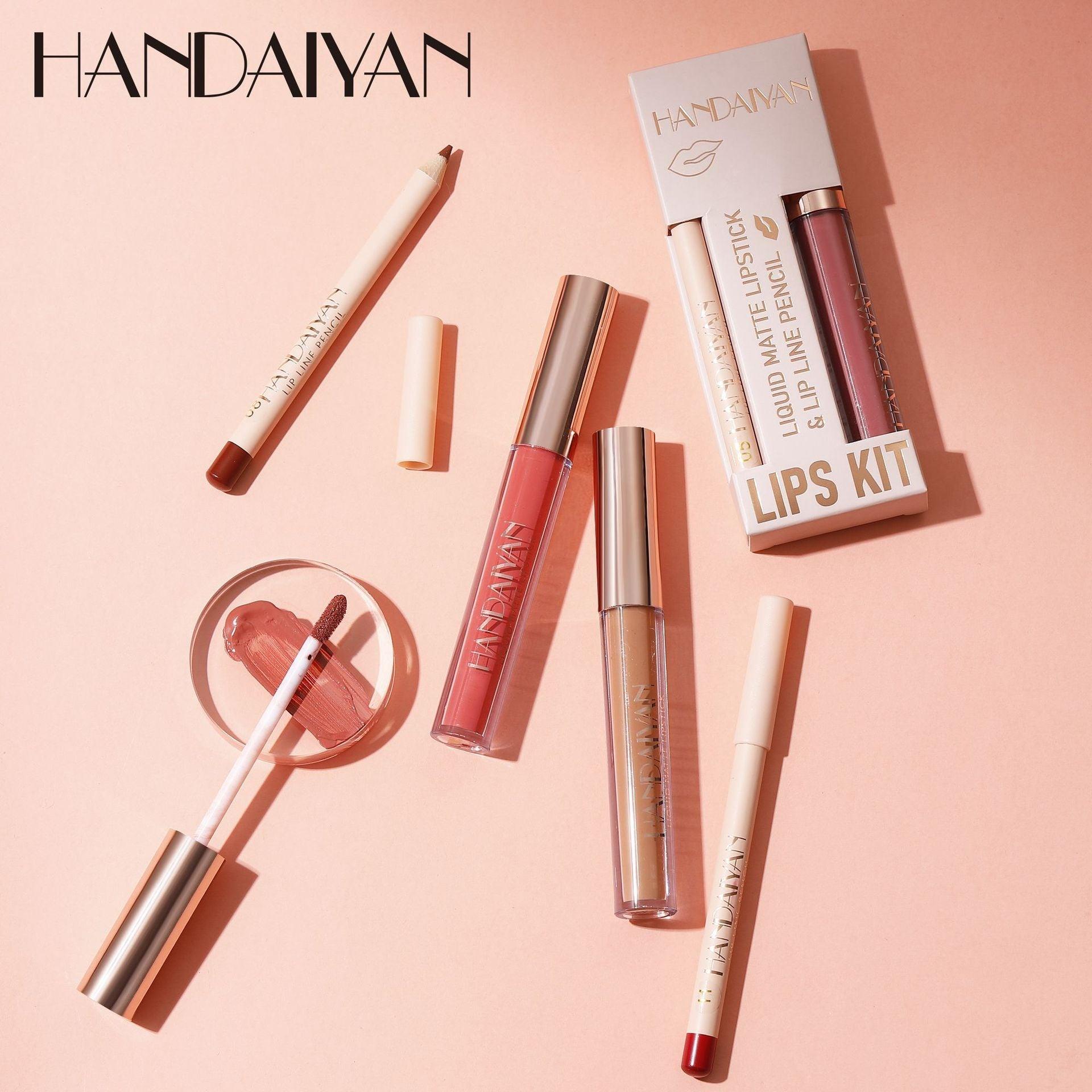 Kit Handaiyan – Matte Lipstick and Lip Liner