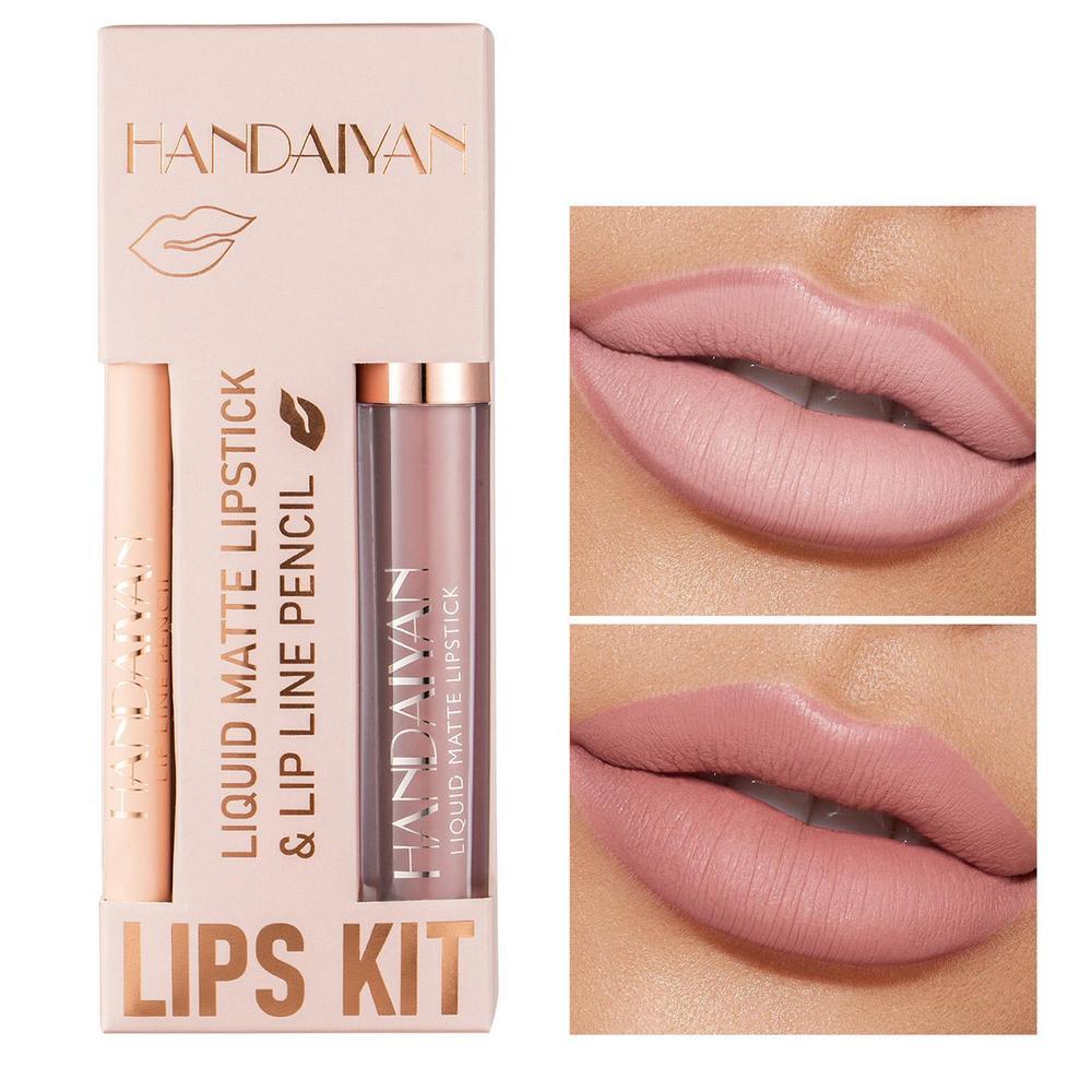 Kit Handaiyan – Matte Lipstick and Lip Liner