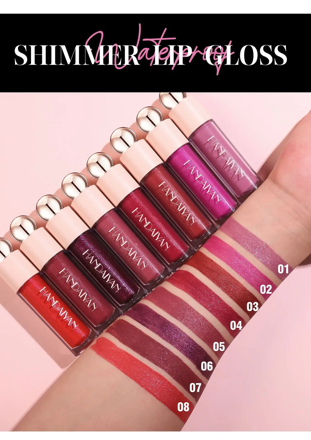 Shimmer Lip Gloss Handaiyan